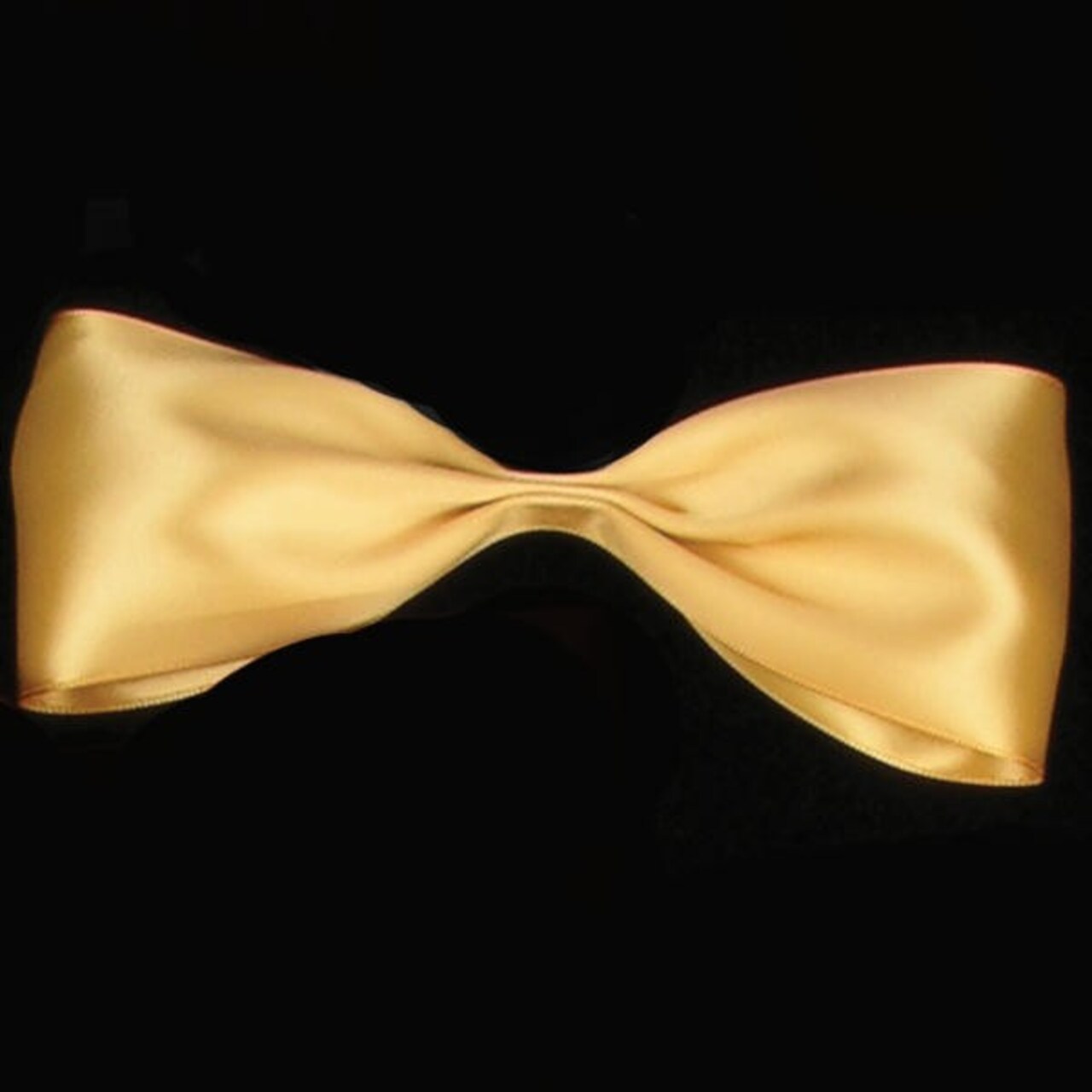 The Ribbon People Gold Double Face Satin Craft Ribbon 0.25" x 162 Yards